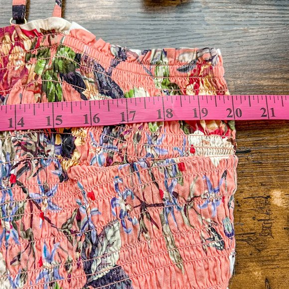 INC International Concepts Floral Maxi Dress - Pink and Green no tags - Picture 7 of 8